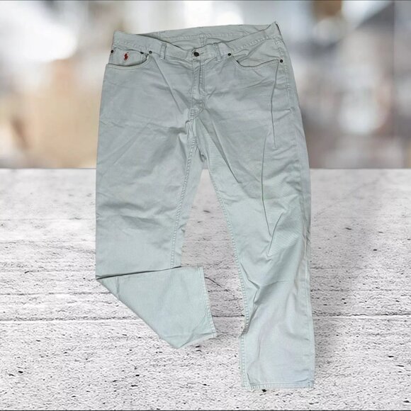 Polo Ralph Lauren Other - Polo Ralph Lauren Mens Varick slim straight size 40 x 30 Light Blue Denim Rare